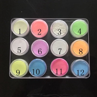 Glow in Dark Nail Pigment Powder