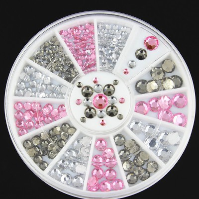 Colorful Nail Art Crystal Rhinestone Nail Art Decoration