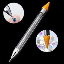 Dual-ended Wax Nail Rhinestone Picker