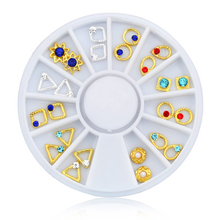 Japanese Style Wholesales Putiel Metal Circle Nail Art Accessories Decoration