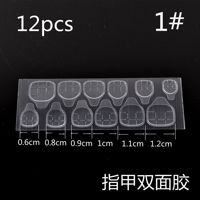 Nail Tips Transparent Ultra Thin Double Sided Adhesive Tape