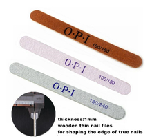 Good Quality Wooden Thin Nail File for Shaping The Edge Og True Nails