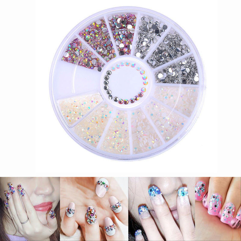 DIY Acrylic Nail Rhinestones