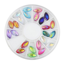 Colorful Horse Eye Nail Decoration