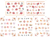 Happy New Year Water Nail Sticker Nail Decal