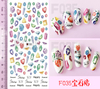 F035 DIY Design 3D Self Adhesive Gem Nail Art Sticker