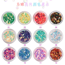 Horse Eye Nail Sequins Set