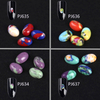 Natural Oil Painting Stone Nail Decoration