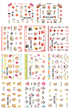 Water Nail Sticker Nail Decal 