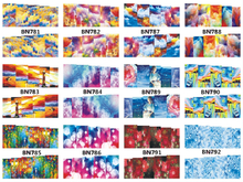 BN781-792 Water Nail Sticker