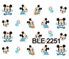 Water Nail Sticker Nail Decal Micky Mouse
