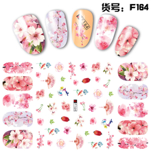 F164 DIY Design 3D Self Adhesive Flower Nail Art Sticker