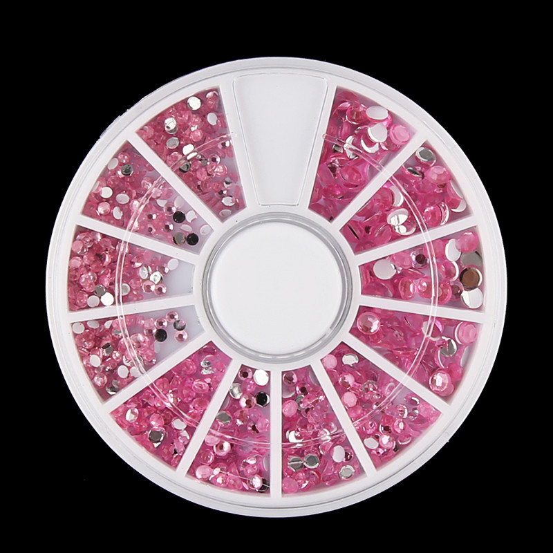 1.5 2.0 3.0MM Acrylic Nail Art Rhinestones