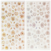 F340 DIY Design 3D Self Adhesive Heart Nail Art Sticker