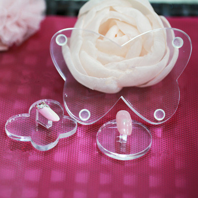 Acrylic Nail Tip Practice Design Display Holder