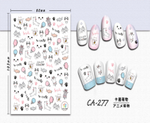 CA-277 3D Cartoon Cute Thing Nail Sticker