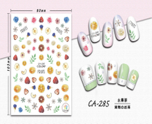 CA-285 3D Fruit Tea Nail Sticker