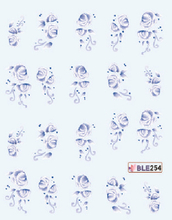 Flower Water Nail Sticker(small)