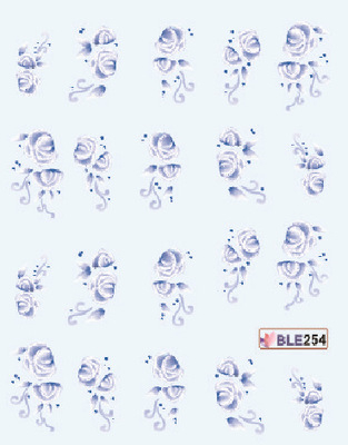 Flower Water Nail Sticker(small)