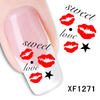 XF1271-1276 Water Nail Sticker