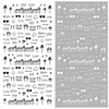 F461 DIY Design 3D Self Adhesive Summer Nail Art Sticker