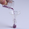 Super Mini Transparent Plastic Nail Funnel For Manicure Nail Art Tool 