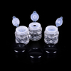 3g Mini Clear Plastic Empty Jar Pot Travel Cosmetic Sample Powder Slice Container