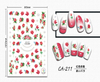 CA-211 3D Red Rose Nail Sticker