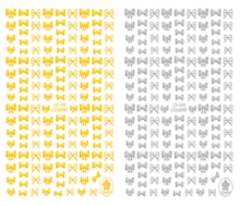 CB-084 3D Bow-knot Nail Art Sticker