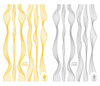 CB-090 3D Curve Sticks Nail Art Sticker