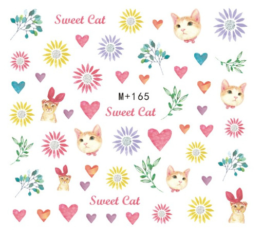 M+159-165 Water Nail Sticker 