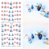 MT054 3D Ferry Nail Art Sticker