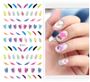 MT027 3D Feather Nail Art Sticker