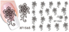 XF1561-1566 Water Nail Sticker