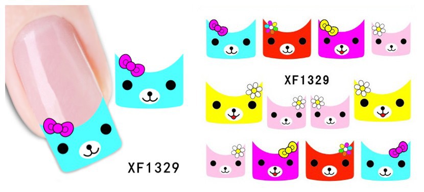 XF1325-1330 Water Nail Sticker
