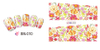 BN007-012 Flower Water Nail Sticker