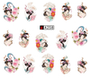 A253-258 Water Nail Sticker