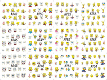 A745-756 SpongeBob Water Nail Sticker