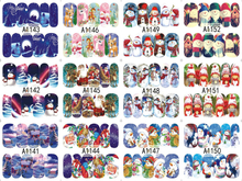 A1141-1152 Christmas Water Nail Sticker