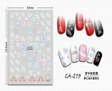 CA-219 3D Dream Rose Nail Sticker