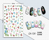 CA-154 3D Flower Embroidery Nail Sticker