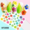 XF3008 3D Self Adhesive Flower Nail Art Sticker 