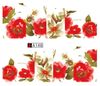A145-150 Flower Water Nail Sticker
