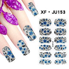JU153 Full Cover Nail Polish Sticker 