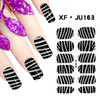 JU163 Full Cover Nail Polish Sticker 