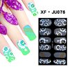JU076 Full Cover Lace Nail Polish Sticker 