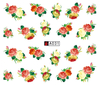 A031-036 Flower Water Nail Sticker