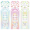 HOT163-165 Colorful Water Nail Sticker