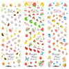 HOT271-273 Flower Water Nail Sticker