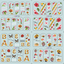 Water Nail Sticker(Single Or 4 in 1)